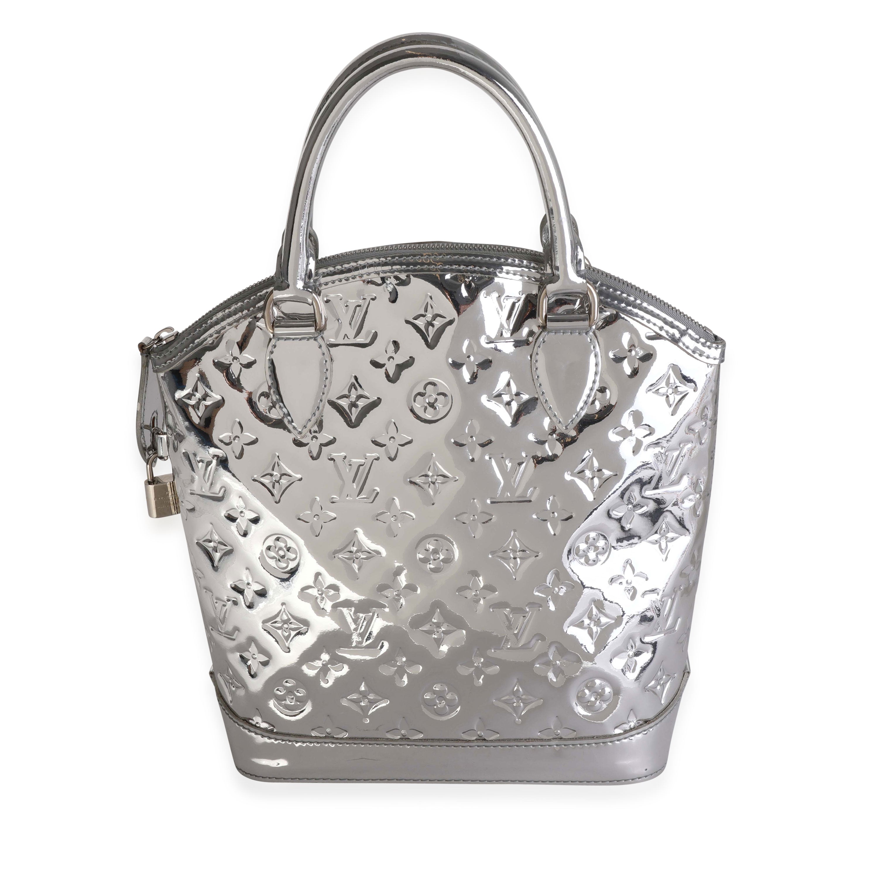 Louis Vuitton Louis Vuitton Silver Monogram Miroir Lockit PM