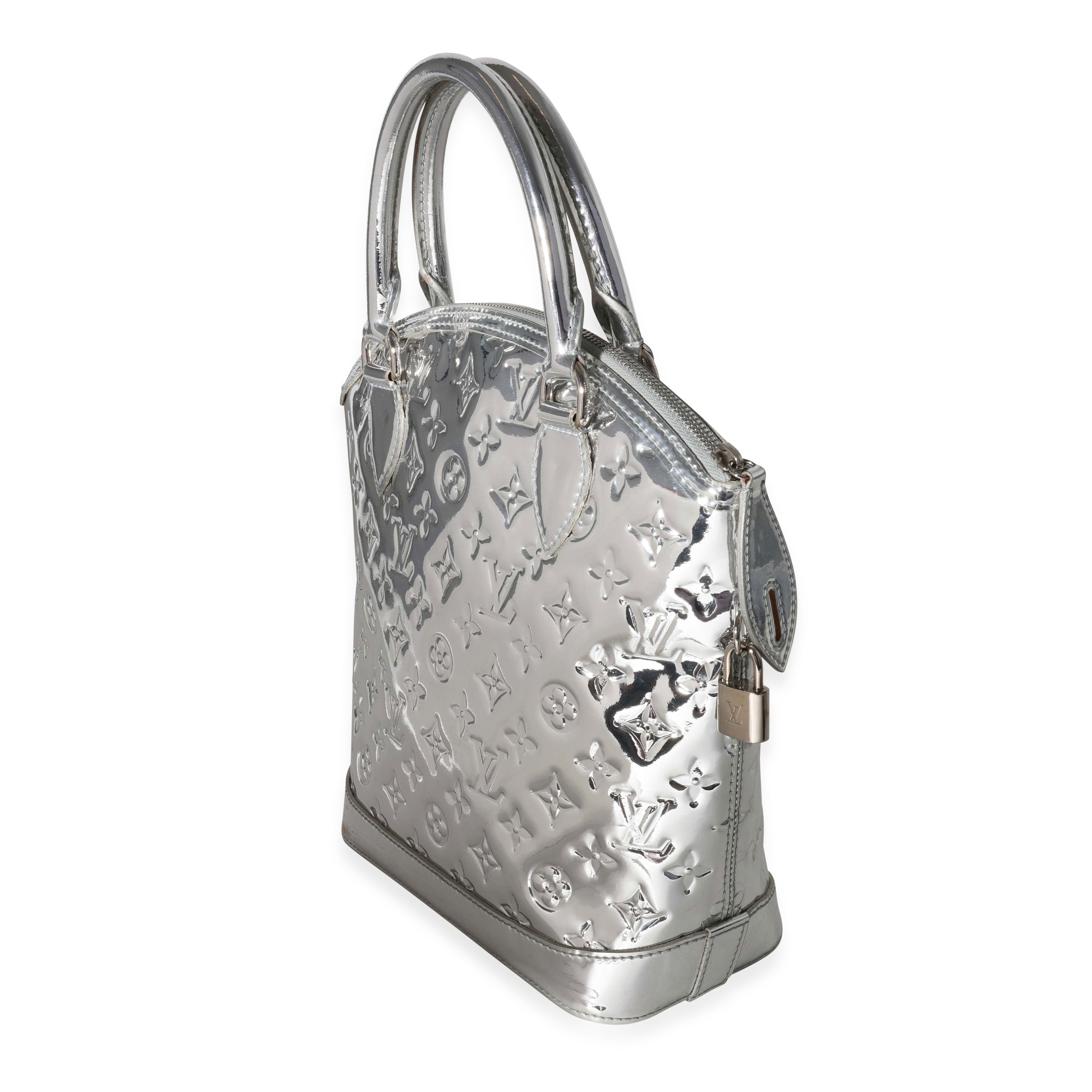Louis Vuitton Louis Vuitton Silver Monogram Miroir Lockit PM