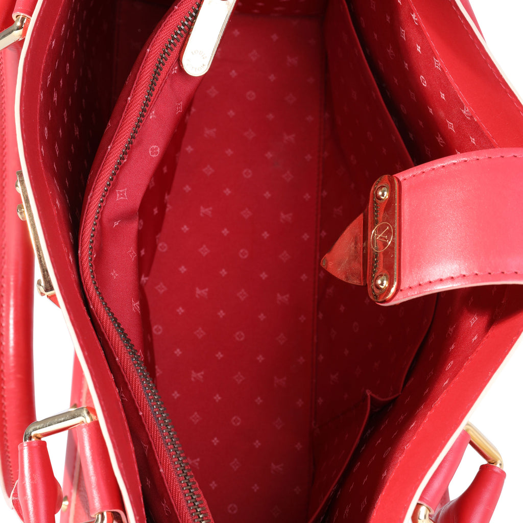 Louis Vuitton Louis Vuitton Geranium Suhali Leather Le Fabulex Bag