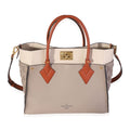 Louis Vuitton Louis Vuitton Galet Calfskin & Tufted Monogram On My Side MM Tote