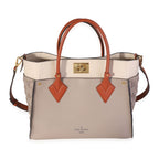 Louis Vuitton Louis Vuitton Galet Calfskin & Tufted Monogram On My Side MM Tote