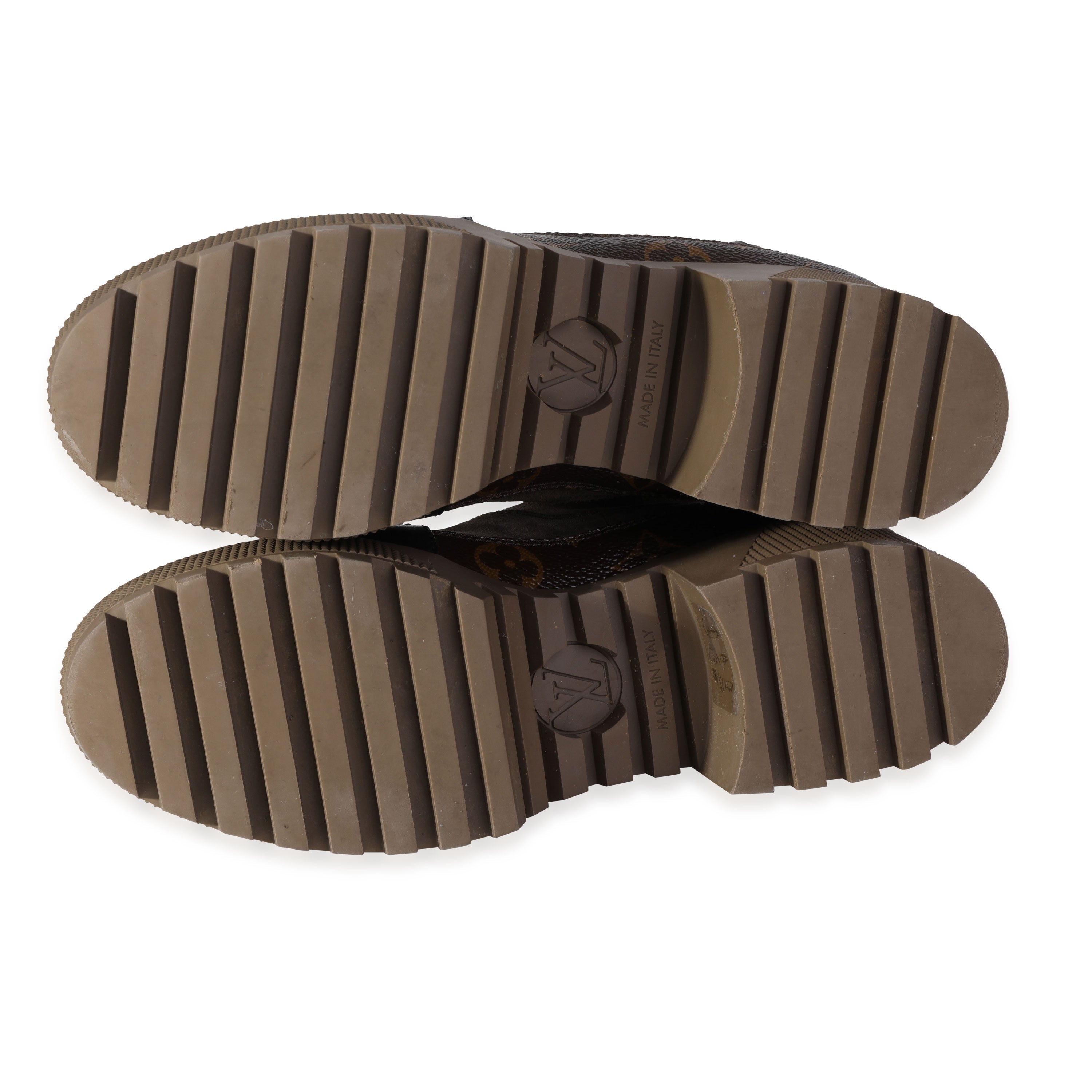 Louis Vuitton Louis Vuitton -  Louis Vuitton Wmns Laureate Platform Desert Boot Beige Monogra