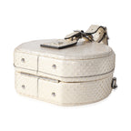 Louis Vuitton Metallic Gold Python Petite Boite Chapeau Bag