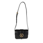 Louis Vuitton Black Matte Alligator Pont 9 Bag