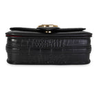 Louis Vuitton Black Matte Alligator Pont 9 Bag