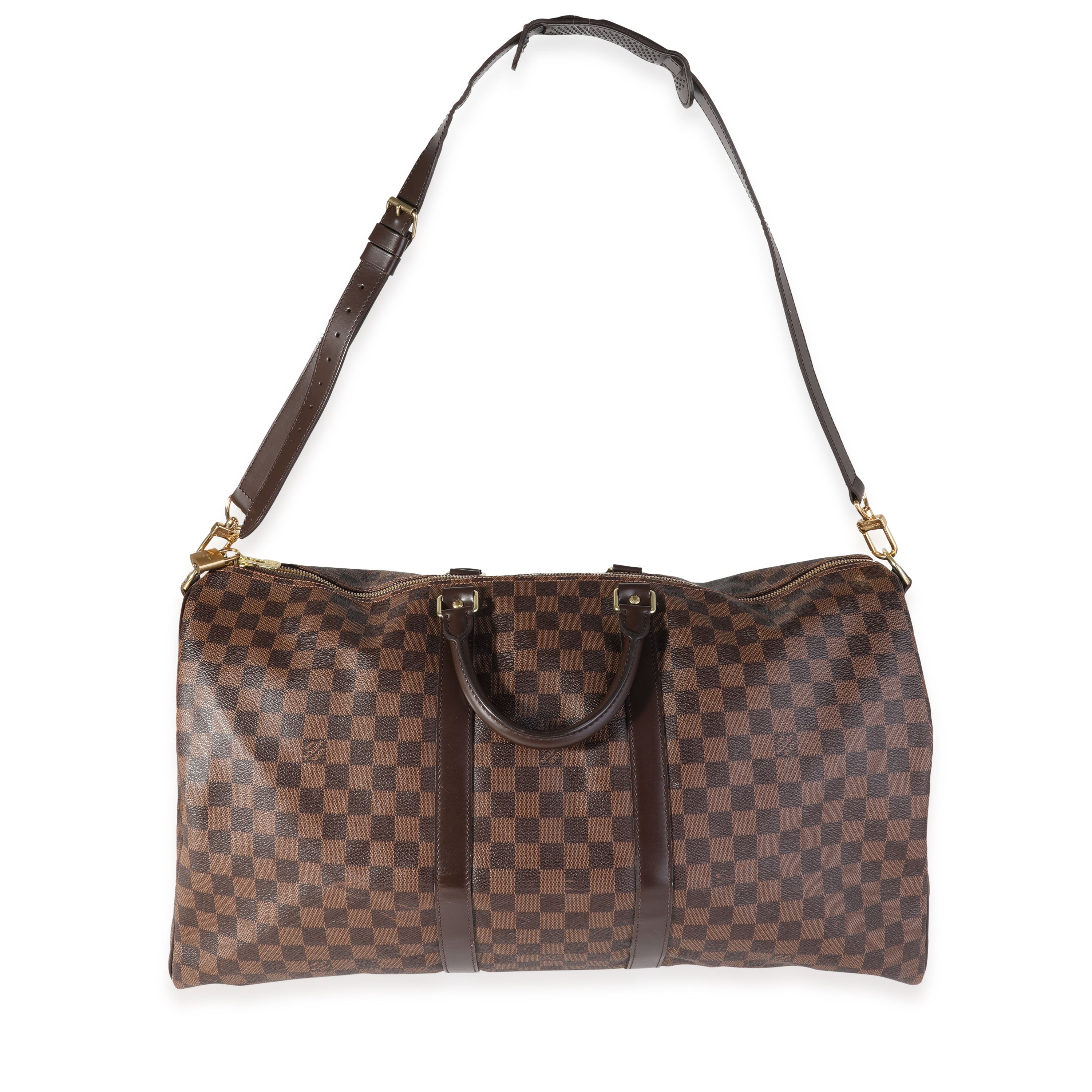 Louis Vuitton Louis Vuitton Damier Ebene Keepall Bandoulière 55