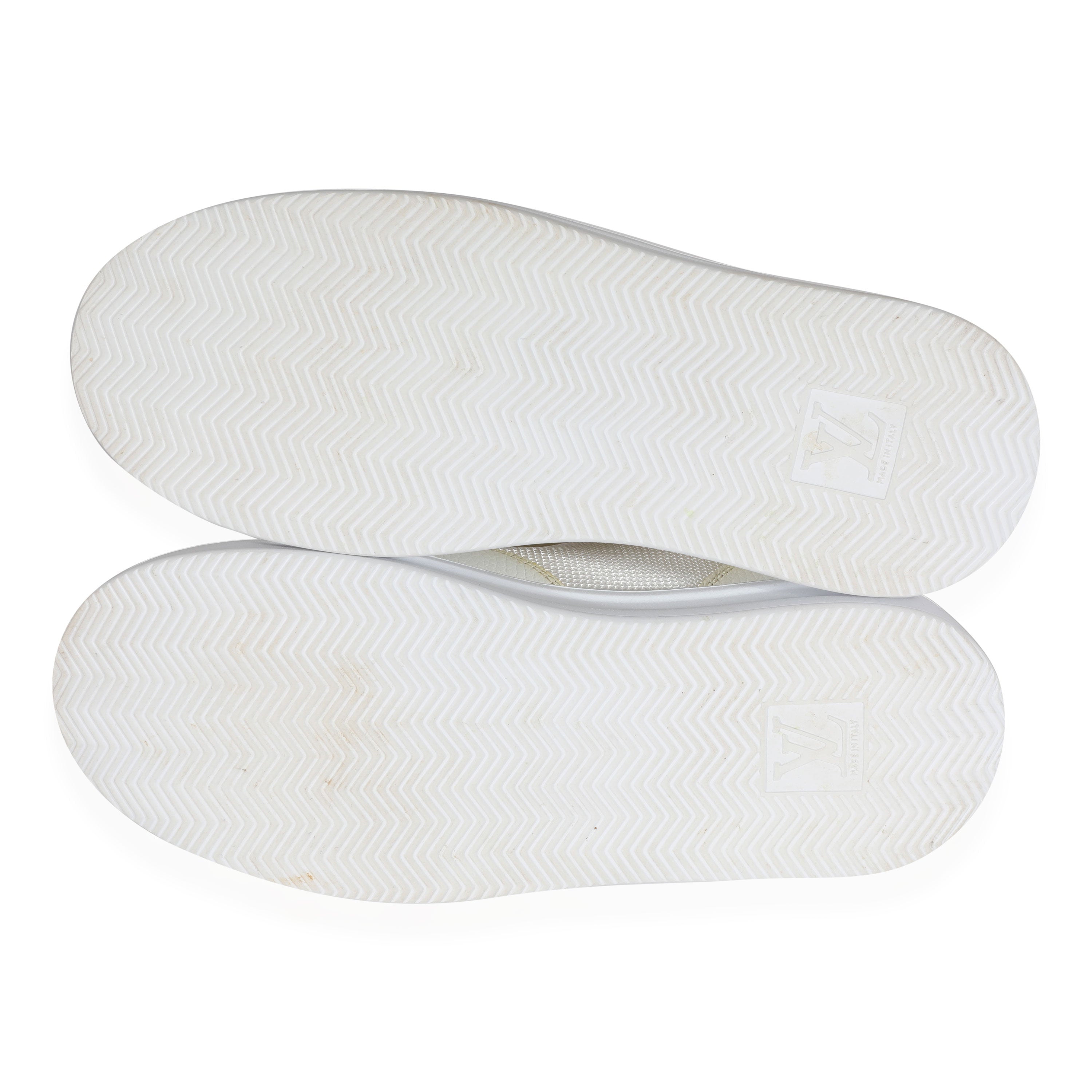 Louis Vuitton Louis Vuitton -  Louis Vuitton Beverly Hills Sneaker  White Red (7.5 UK)