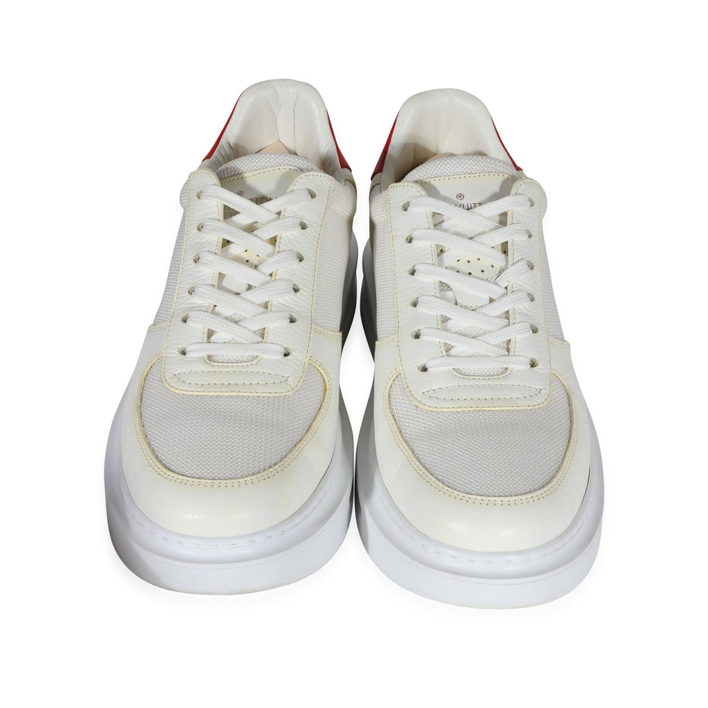 Louis Vuitton Louis Vuitton -  Louis Vuitton Beverly Hills Sneaker  White Red (7.5 UK)
