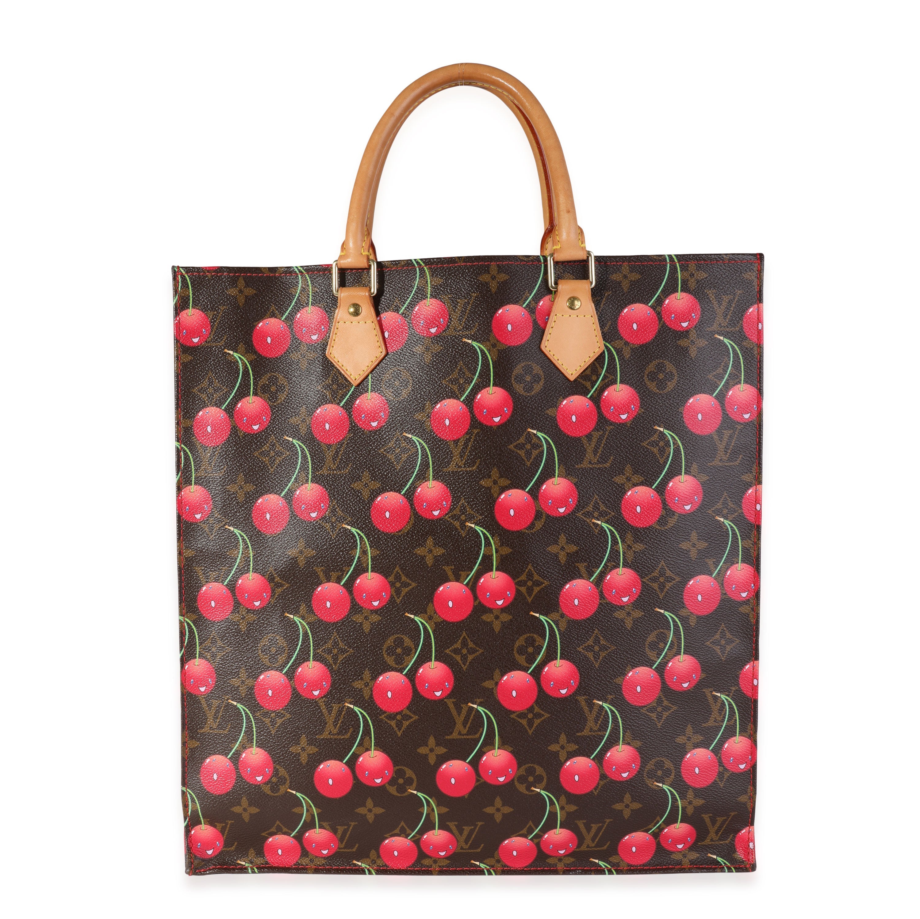 Louis Vuitton Louis Vuitton x Takashi Murakami Monogram Cerises Sac Plat