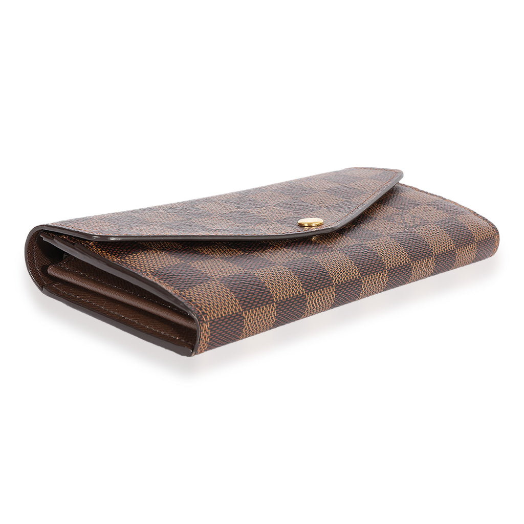 Louis Vuitton Louis Vuitton Damier Ebene Sarah Wallet