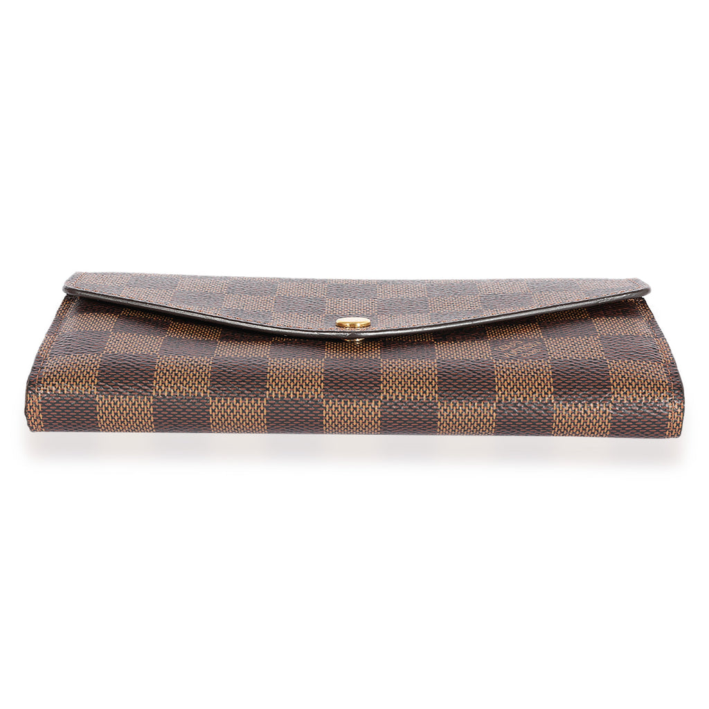 Louis Vuitton Louis Vuitton Damier Ebene Sarah Wallet