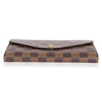 Louis Vuitton Louis Vuitton Damier Ebene Sarah Wallet