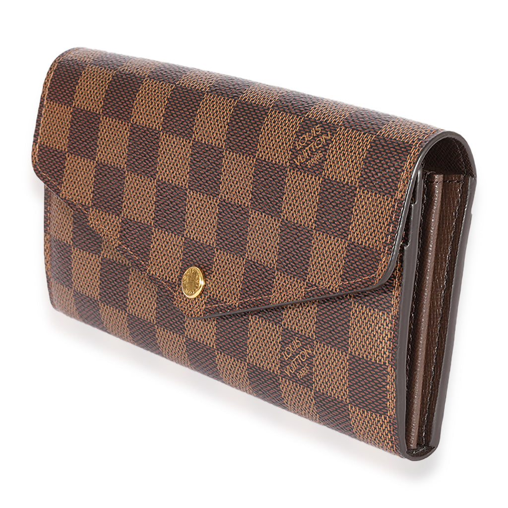 Louis Vuitton Louis Vuitton Damier Ebene Sarah Wallet