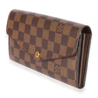 Louis Vuitton Louis Vuitton Damier Ebene Sarah Wallet