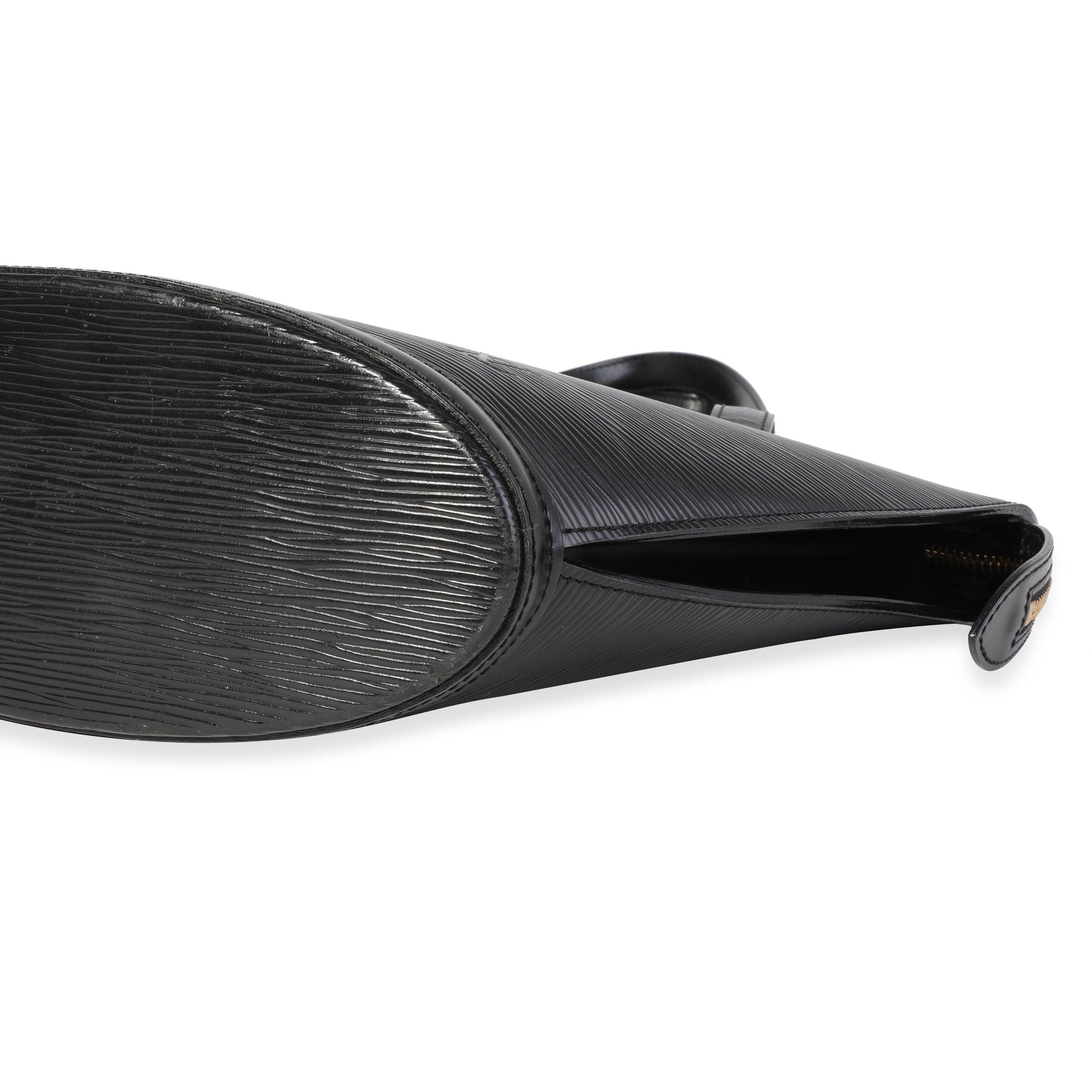 Louis Vuitton Louis Vuitton Black Epi Leather Saint Jacques PM
