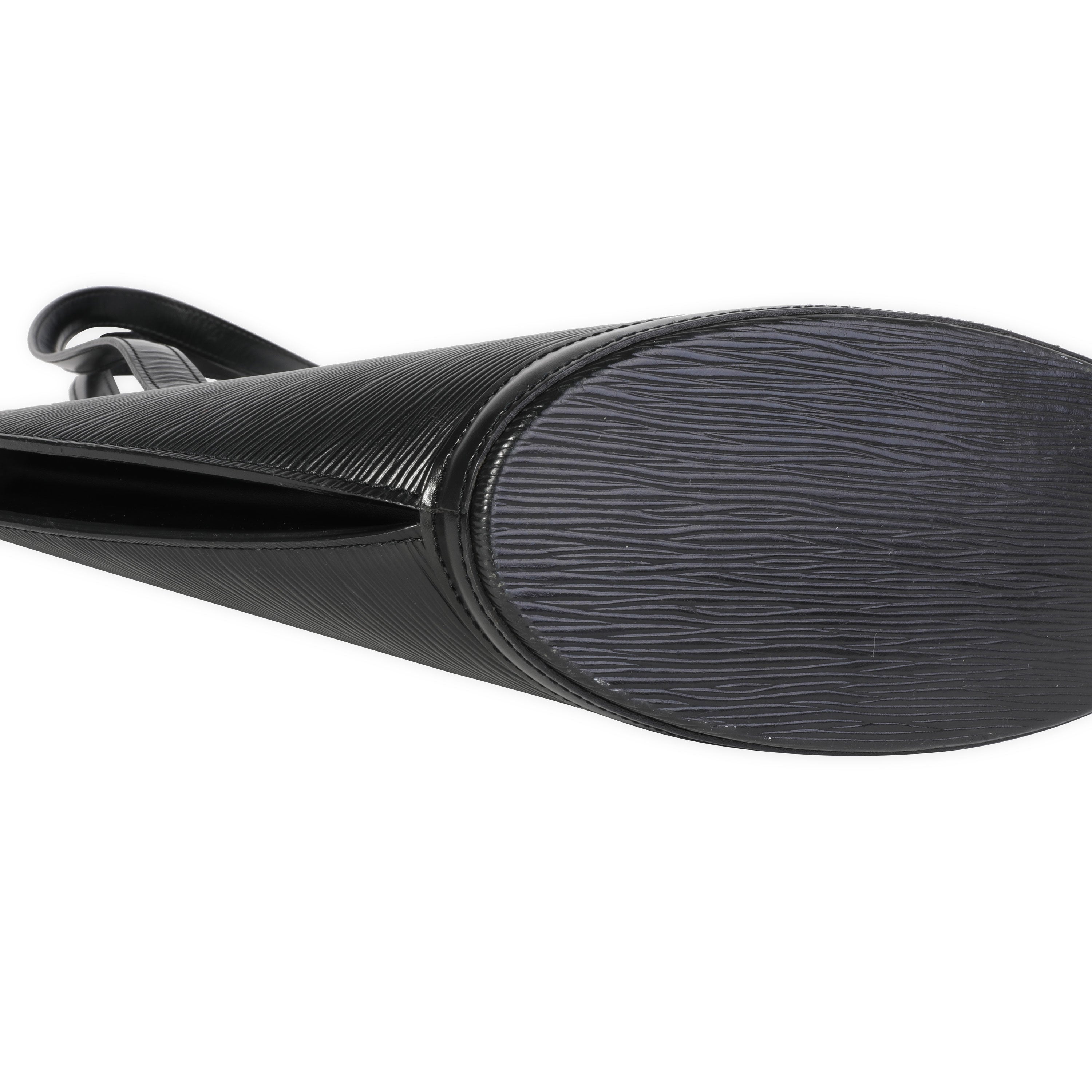 Louis Vuitton Louis Vuitton Black Epi Leather Saint Jacques PM
