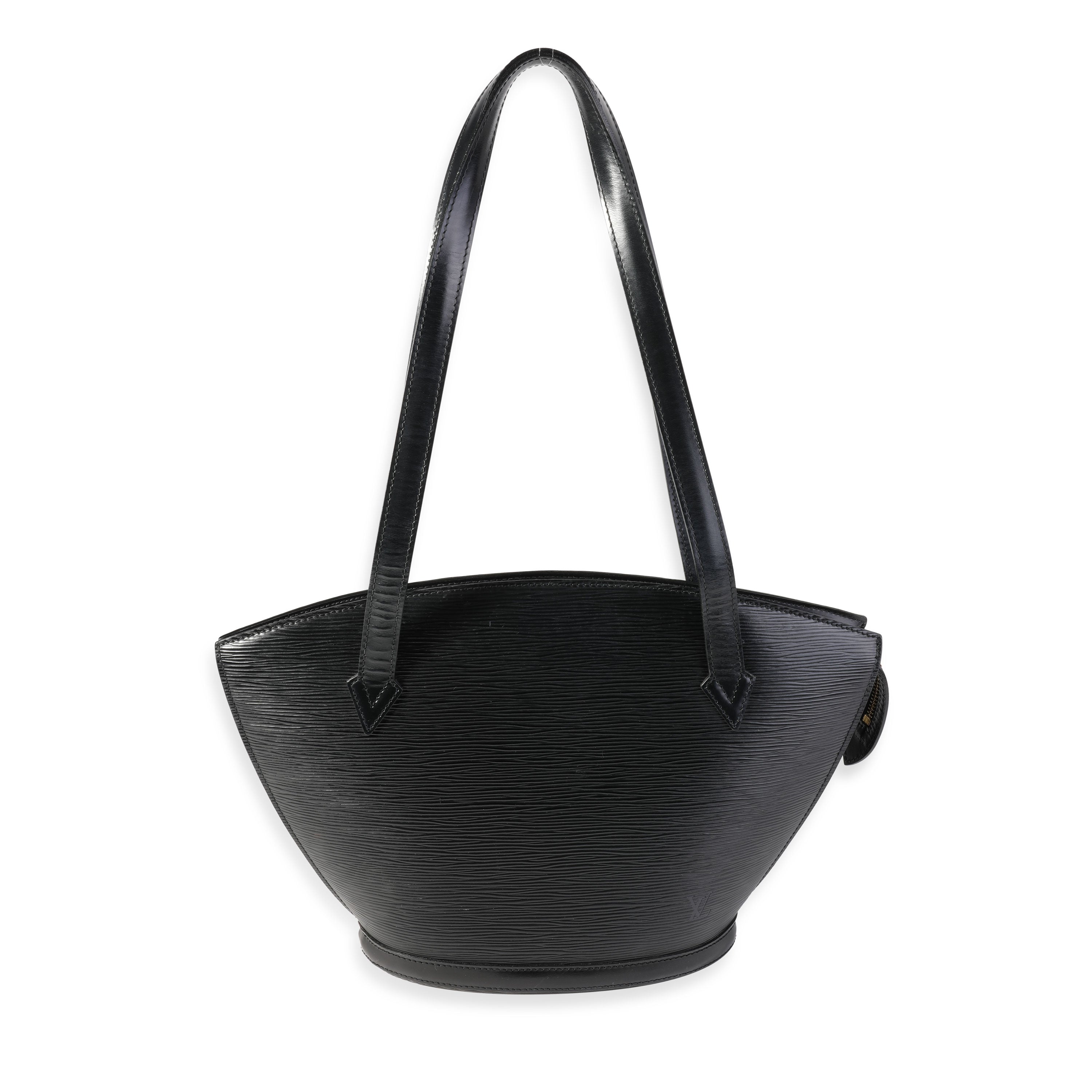 Louis Vuitton Louis Vuitton Black Epi Leather Saint Jacques PM