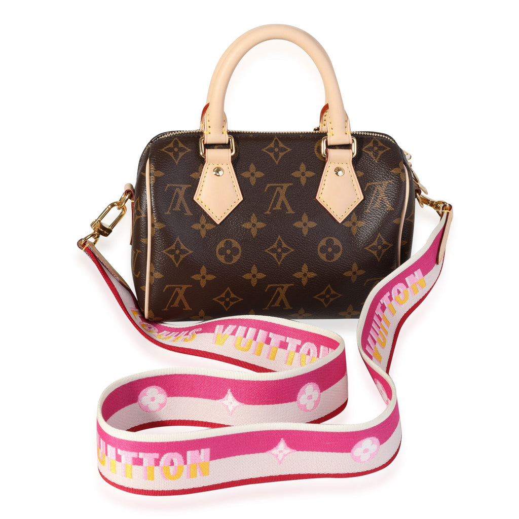 Louis Vuitton Louis Vuitton Brown Monogram Canvas Speedy Bandoulière 20