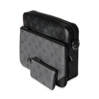 Louis Vuitton Louis Vuitton Grey Monogram Eclipse Reverse Canvas Trio Messenger Bag