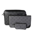 Louis Vuitton Louis Vuitton Grey Monogram Eclipse Reverse Canvas Trio Messenger Bag