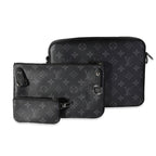 Louis Vuitton Louis Vuitton Grey Monogram Eclipse Reverse Canvas Trio Messenger Bag