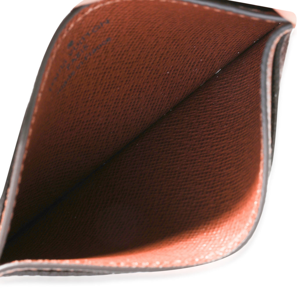 Louis Vuitton Louis Vuitton Monogram Canvas & Armagnac Card Holder