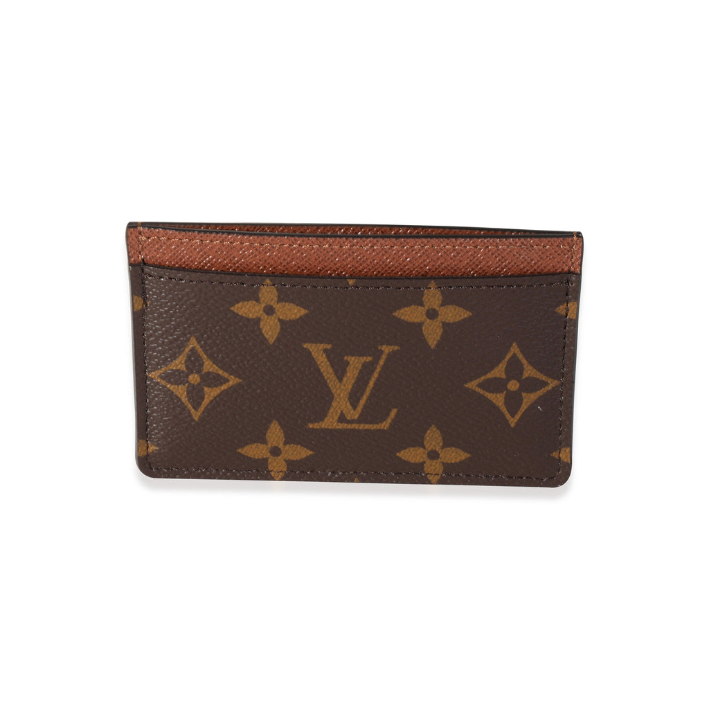Louis Vuitton Louis Vuitton Monogram Canvas & Armagnac Card Holder