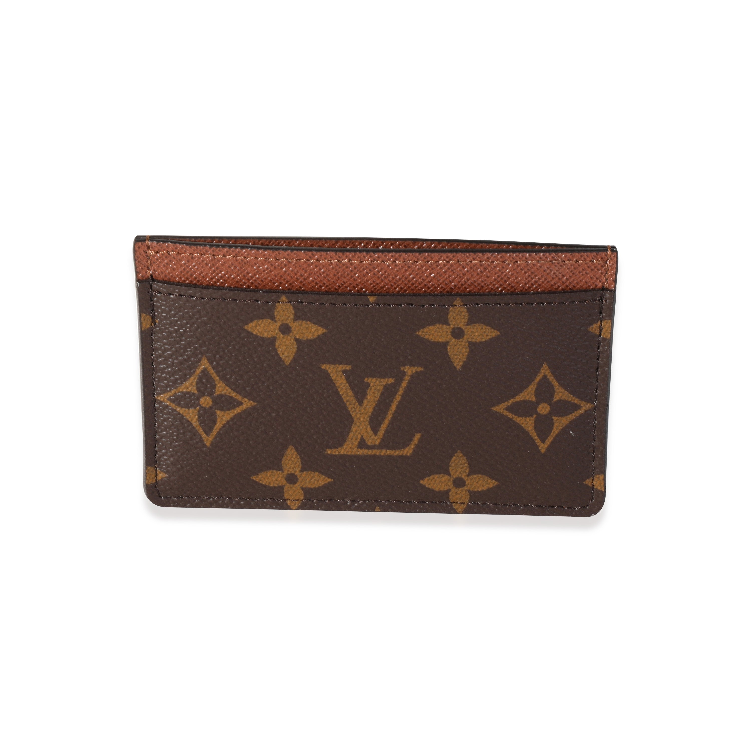 Louis Vuitton Louis Vuitton Monogram Canvas & Armagnac Card Holder