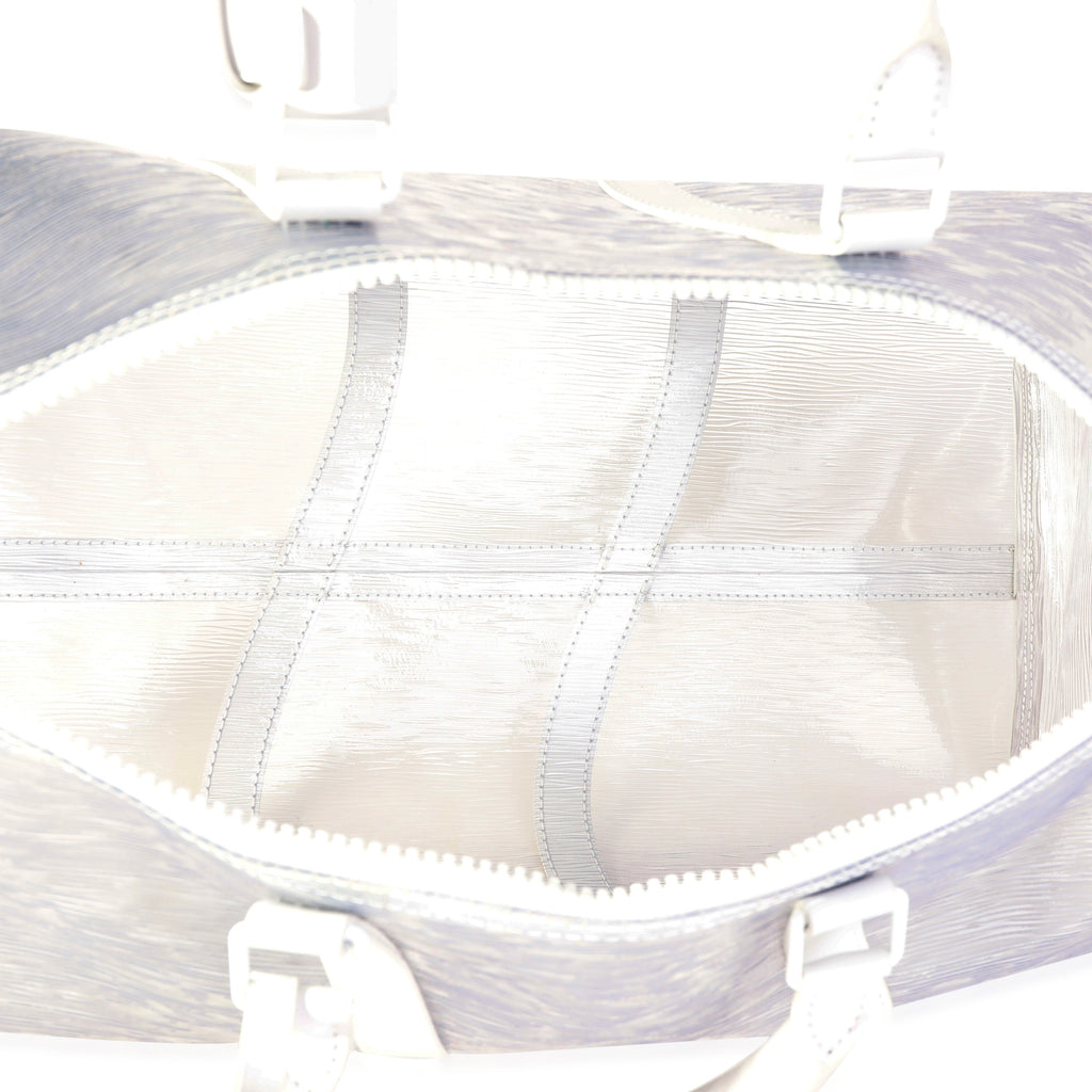 Louis Vuitton Clear Epi PVC Wavy Keepall Bandoulière 50