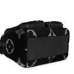 Louis Vuitton Louis Vuitton Black & Gray Monogram Eclipse Tuffetage Multi-Pocket Speedy