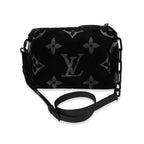 Louis Vuitton Louis Vuitton Black & Gray Monogram Eclipse Tuffetage Multi-Pocket Speedy