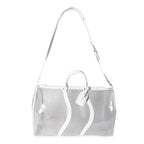 Louis Vuitton Clear Epi PVC Wavy Keepall Bandoulière 50