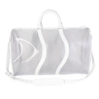 Louis Vuitton Clear Epi PVC Wavy Keepall Bandoulière 50