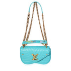 Louis Vuitton Louis Vuitton Malibu Green Calfskin New Wave Chain Bag PM