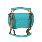 Louis Vuitton Louis Vuitton Malibu Green Calfskin New Wave Chain Bag PM