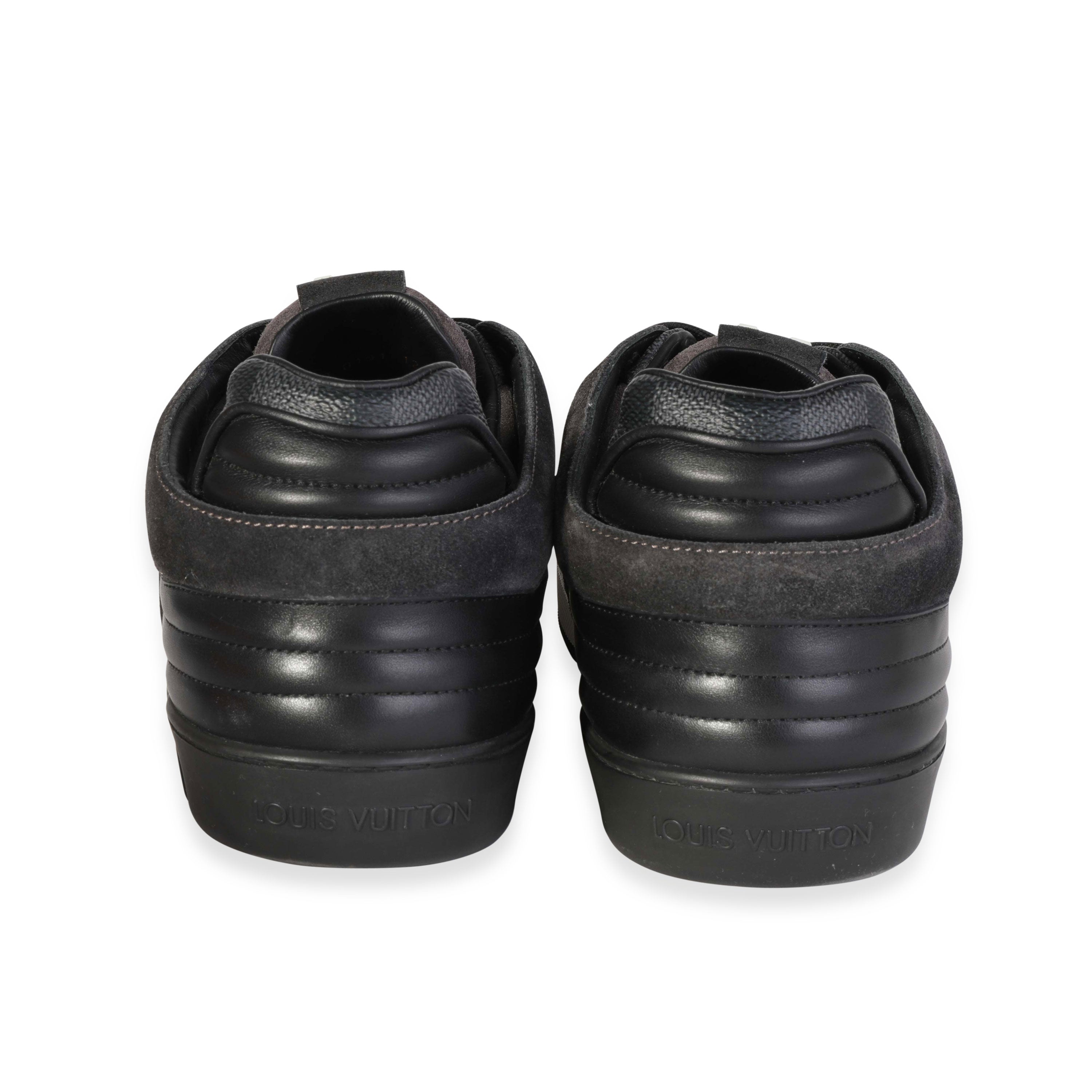 Louis Vuitton Louis Vuitton -  Louis Vuitton Ace Black Damier Sneaker (12 UK)