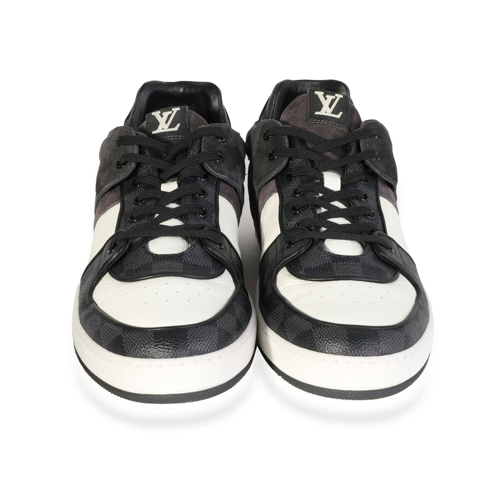 Louis Vuitton Louis Vuitton -  Louis Vuitton Ace Black Damier Sneaker (12 UK)