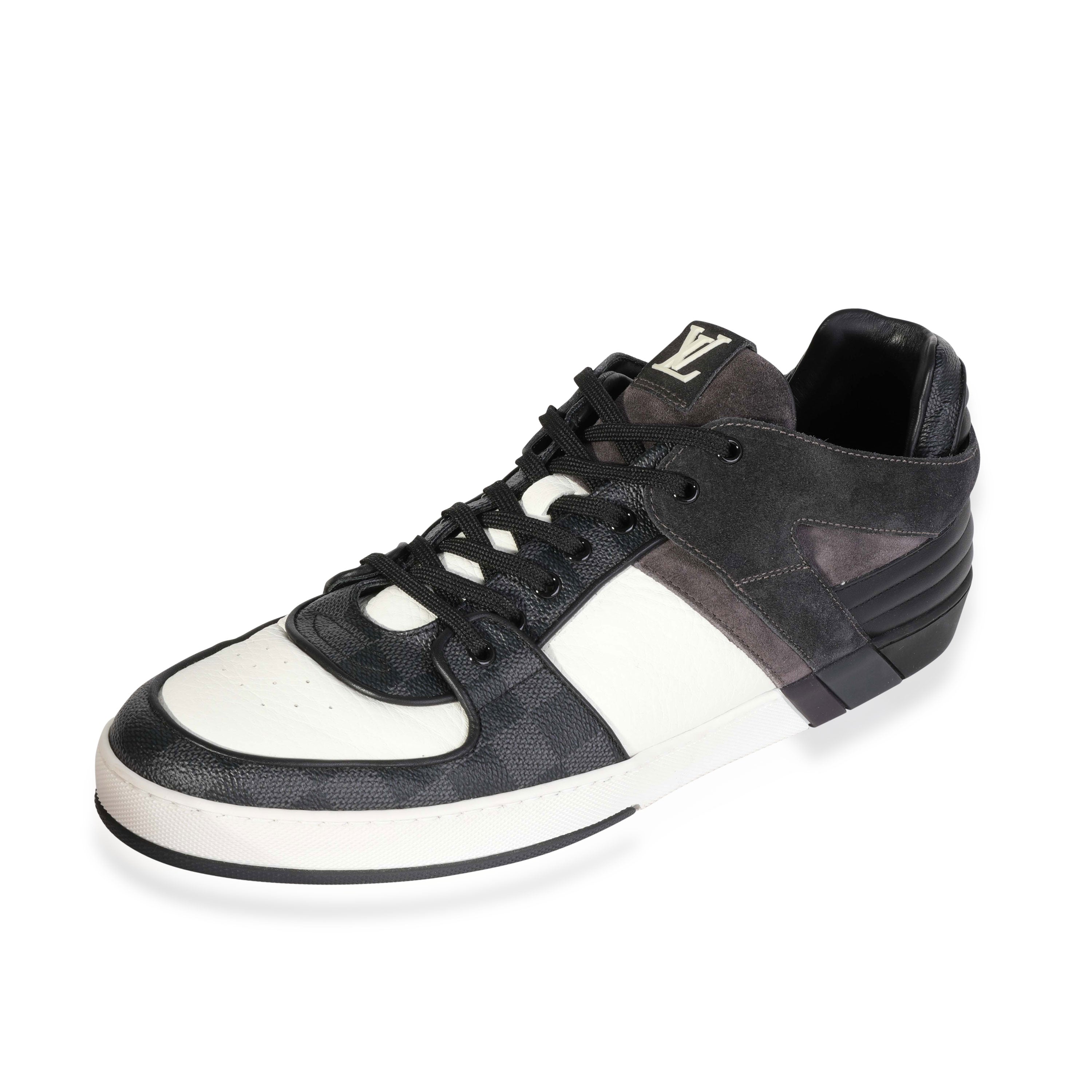 Louis Vuitton Louis Vuitton -  Louis Vuitton Ace Black Damier Sneaker (12 UK)