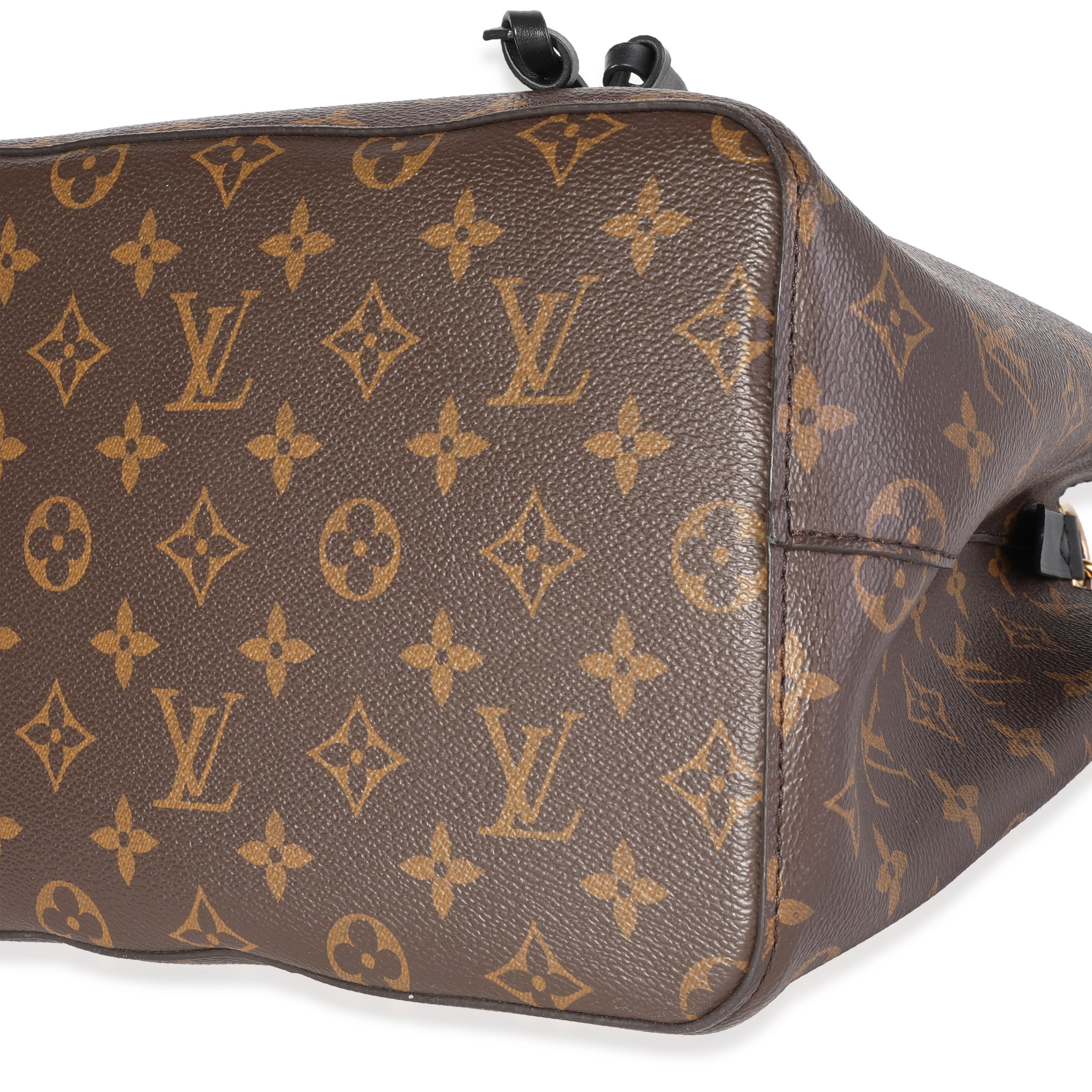 Louis Vuitton Louis Vuitton Monogram Canvas & Black Leather NéoNoé MM