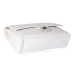Chanel White Aged Calfskin Quilted 2.55 Reissue 227 Flap