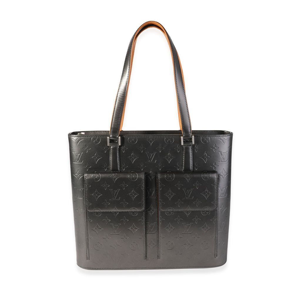 Louis Vuitton Louis Vuitton Grey Mat Monogram Leather Wildwood Bag