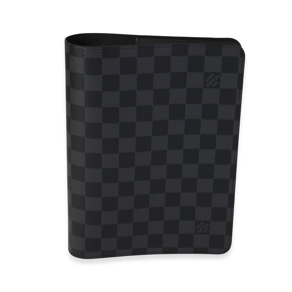 Louis Vuitton Louis Vuitton Damier Graphite Canvas Desk Agenda Cover