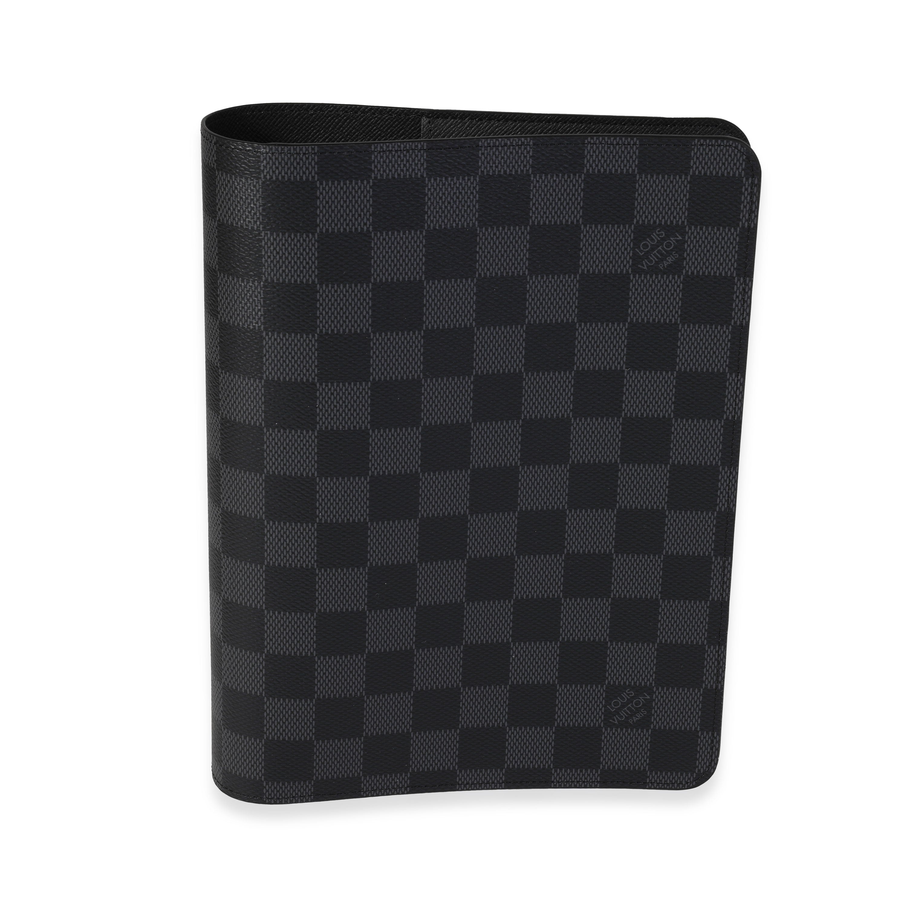 Louis Vuitton Louis Vuitton Damier Graphite Canvas Desk Agenda Cover
