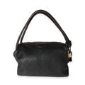 Louis Vuitton Louis Vuitton Black Mahina Leather Galatea PM
