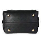 Louis Vuitton Louis Vuitton Black Mahina Leather Galatea PM