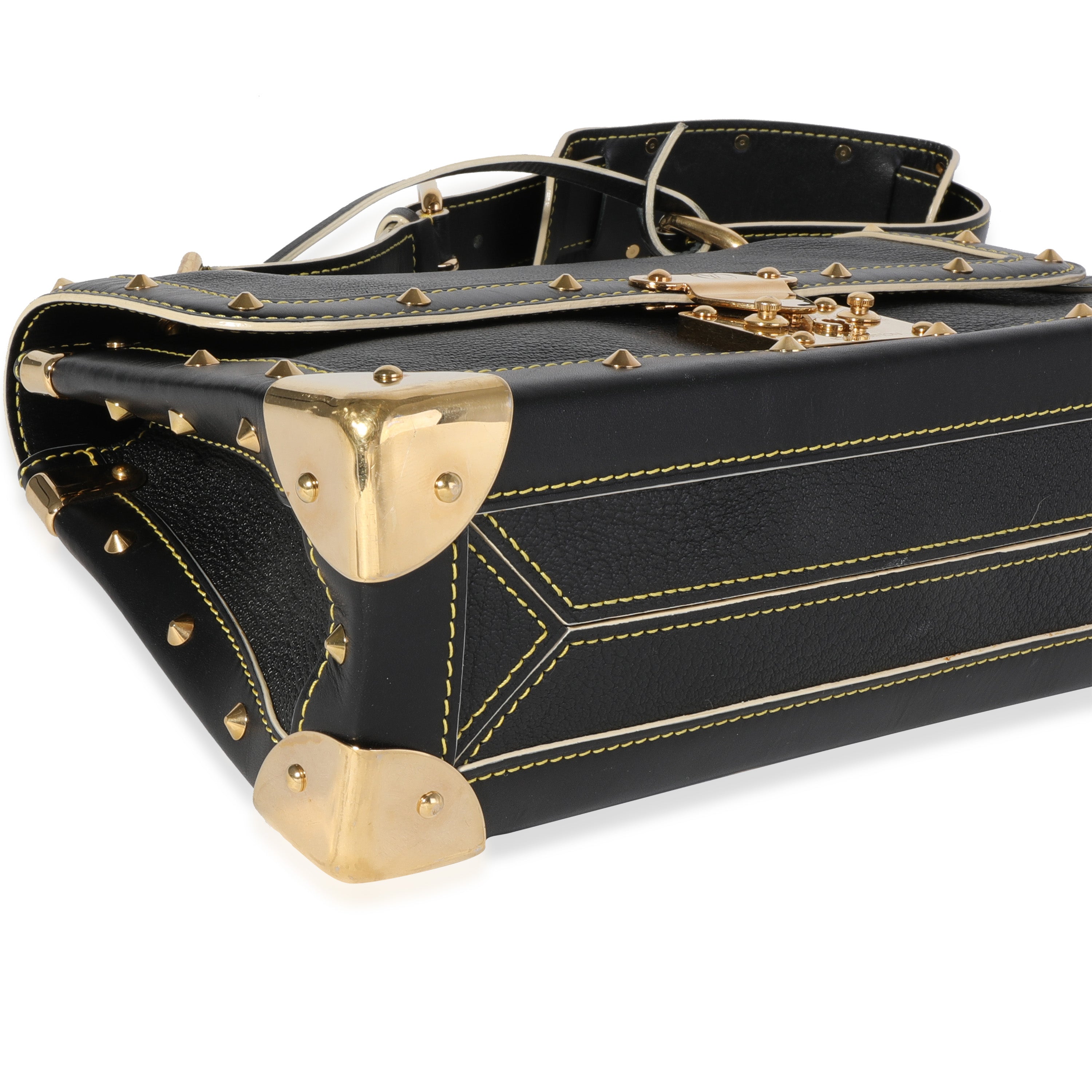 Louis Vuitton Louis Vuitton Black Suhali Leather Le Talentueux Bag