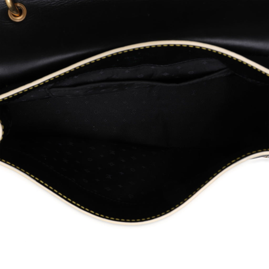 Louis Vuitton Louis Vuitton Black Suhali Leather Le Talentueux Bag