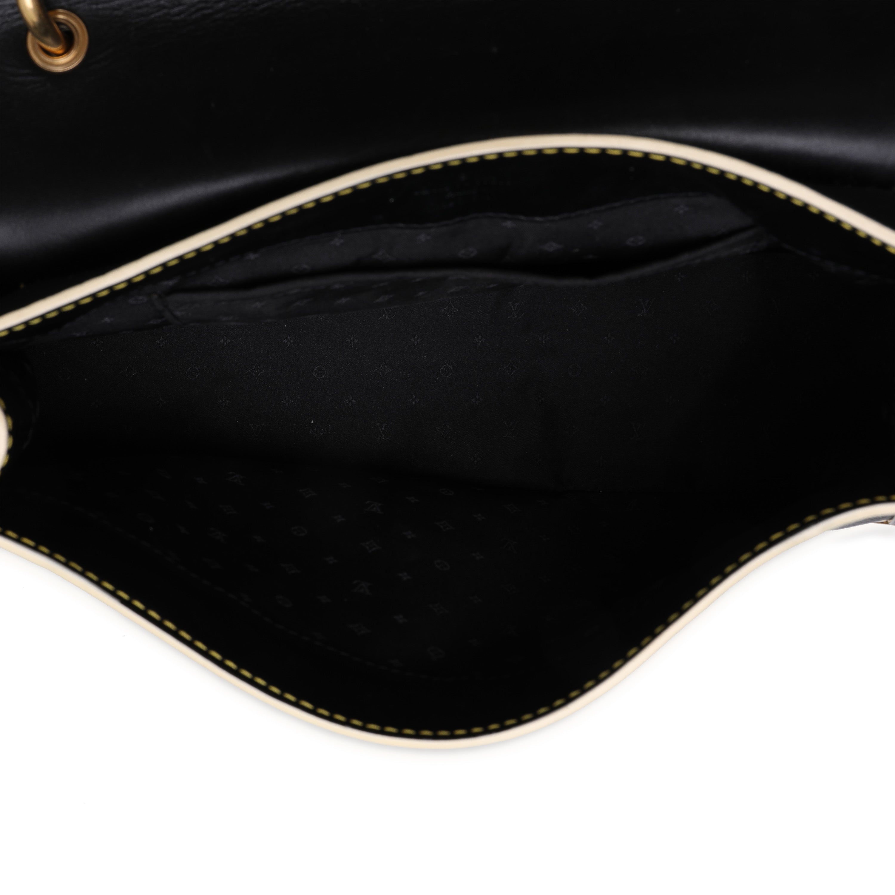 Louis Vuitton Louis Vuitton Black Suhali Leather Le Talentueux Bag