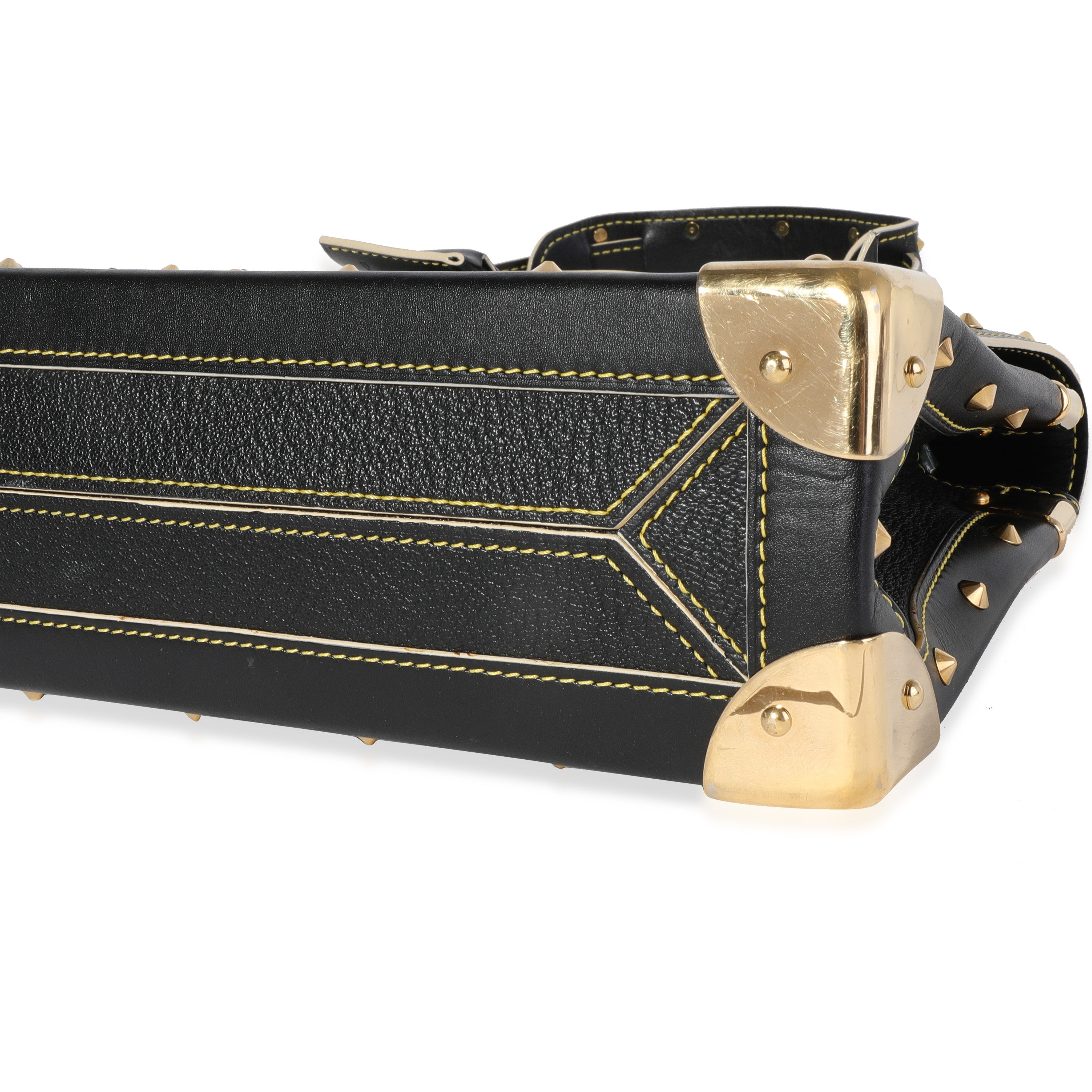 Louis Vuitton Louis Vuitton Black Suhali Leather Le Talentueux Bag