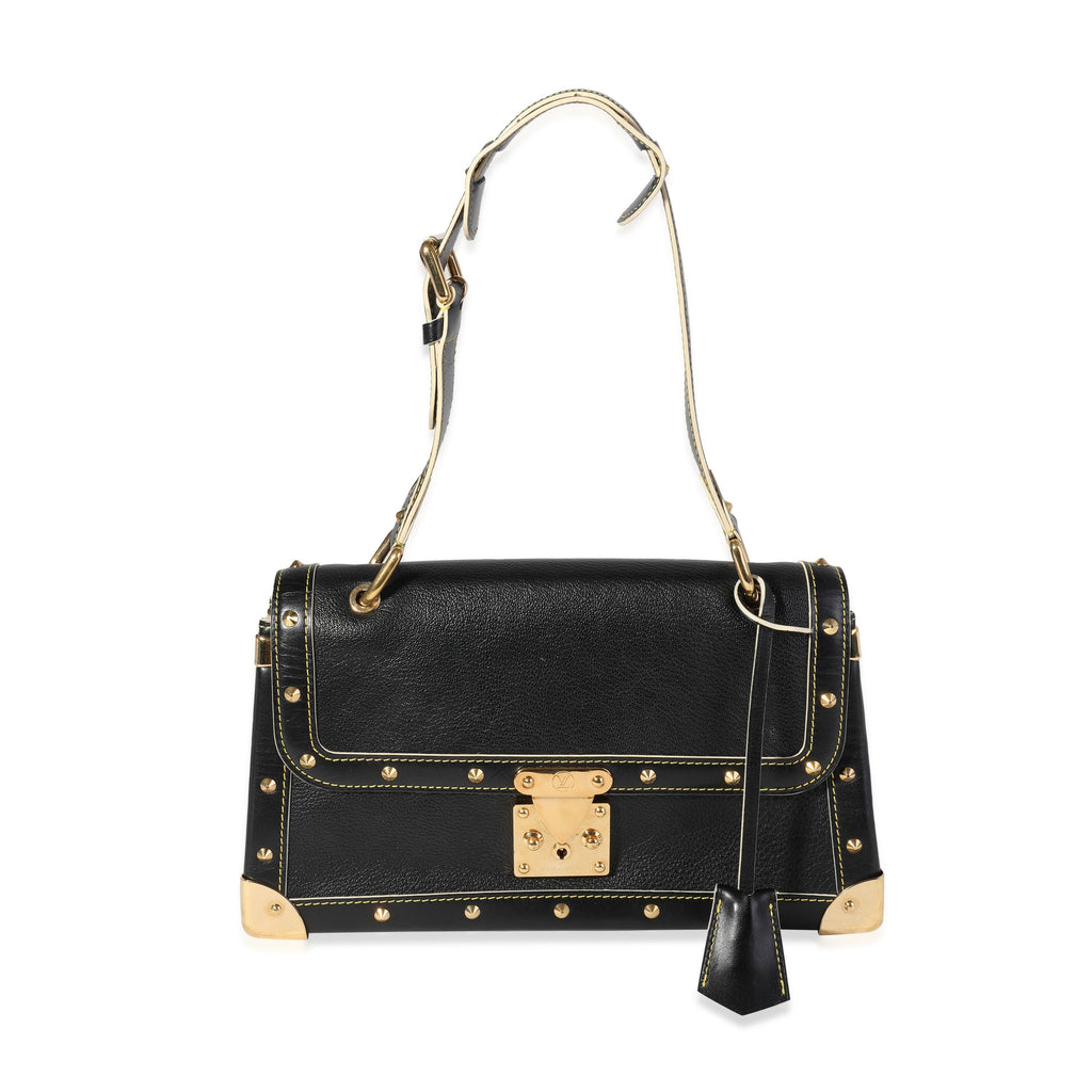 Louis Vuitton Louis Vuitton Black Suhali Leather Le Talentueux Bag